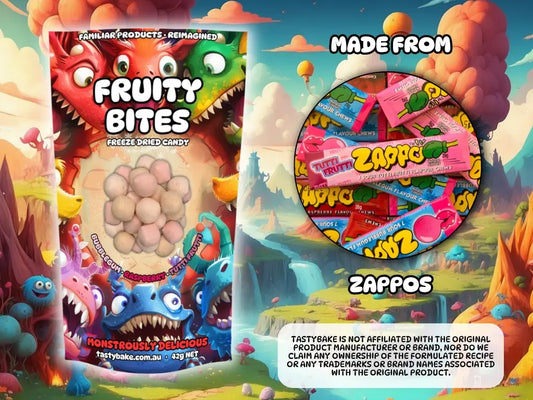 Fruity Bites (Bubblegum, Raspberry & Tutti Frutti)