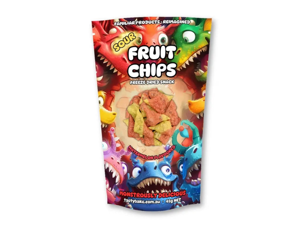 Sour Fruit Chips (Watermelon)