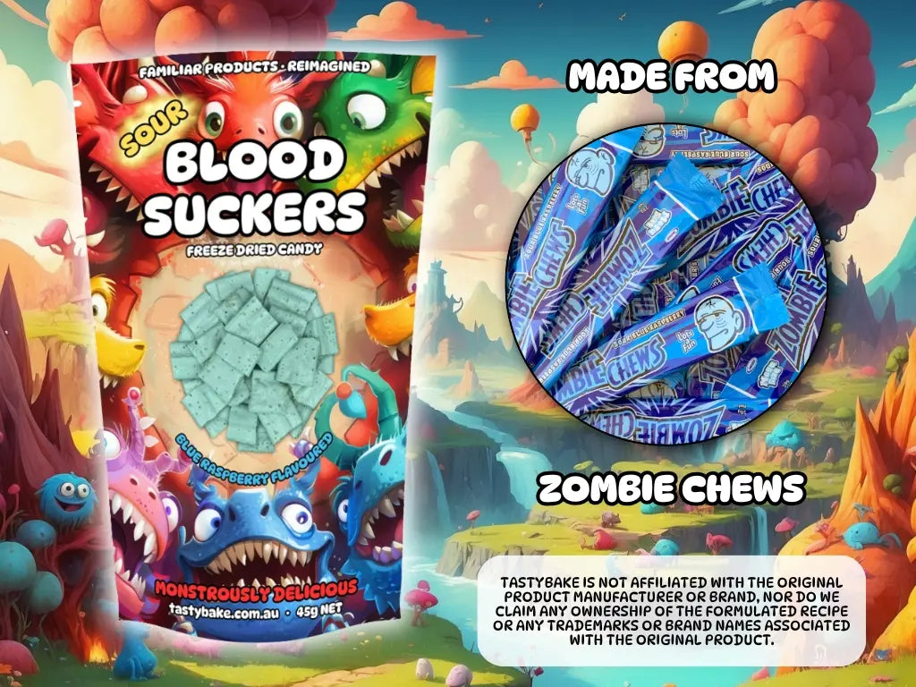 Sour Blood Suckers (Blue Raspberry)