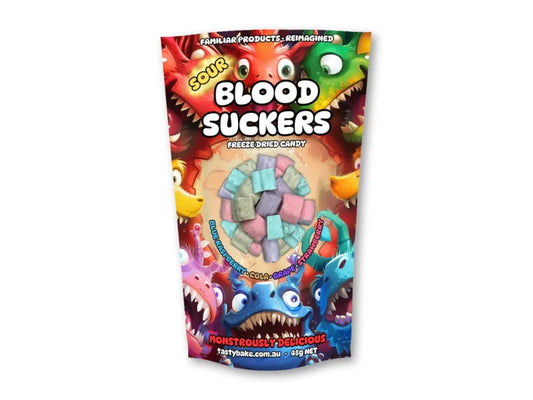 Sour Blood Suckers (Blue Raspberry, Cola, Grape & Strawberry)