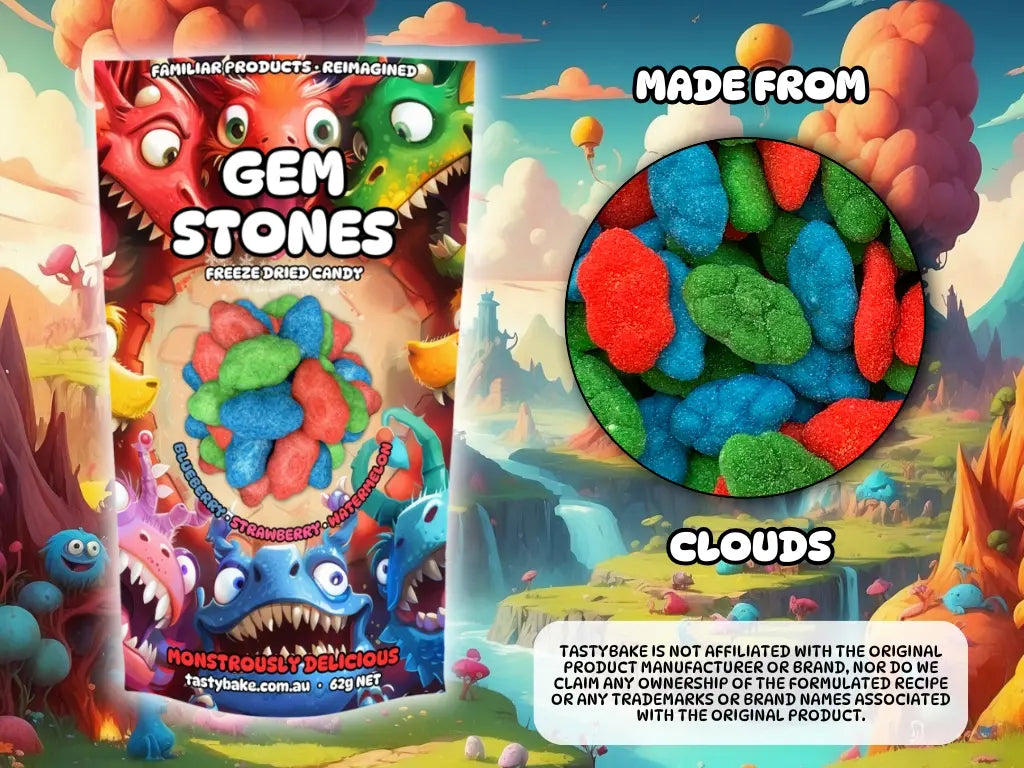 Gem Stones (Blueberry, Strawberry & Watermelon)