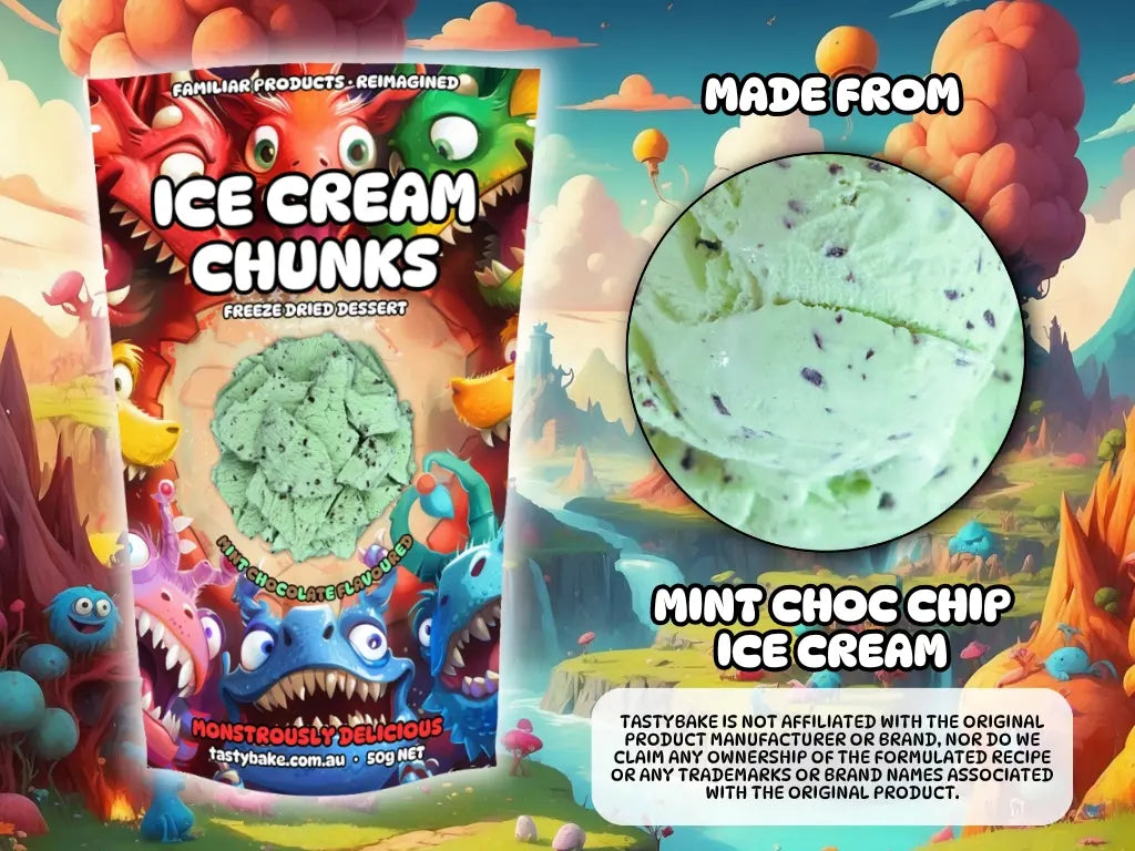 Ice Cream Chunks (Mint Chocolate)